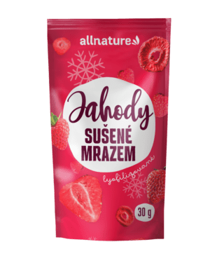 ALLNATURE Jahody sušené mrazem 30 g