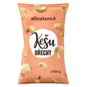 ALLNATURE Kešu jádra 1000 g