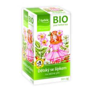 APOTHEKE Dětský ovocný čaj se šípkem BIO 20x2g