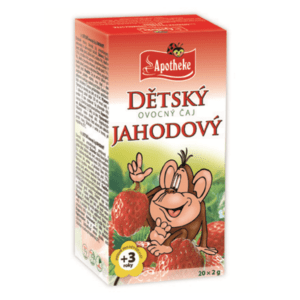 APOTHEKE Dětský ovocný čaj jahodový 20x2g