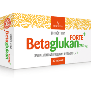 AUROVITAS Betaglukan Forte 250 mg 30 tobolek