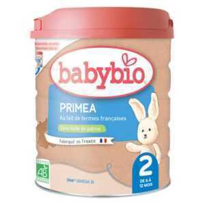 BABYBIO Primea 2 Pokračovací kojenecké mléko od 6-12 měsíců BIO 800 g