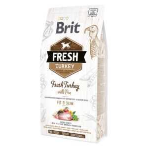 BRIT Fresh Turkey with Pea Adult Fit & Slim granule pro psy