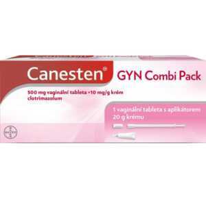 CANESTEN GYN Combi pack 1 vaginální tableta + krém 20 g