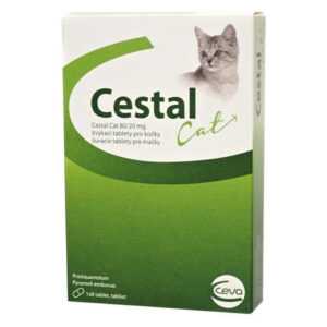 CESTAL Cat 80/20 žvýkací tablety pro kočky 8 tablet