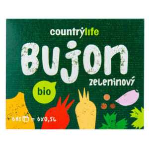 COUNTRY LIFE Bujon zeleninový kostky 6 ks BIO