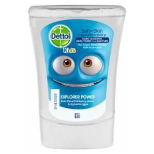 DETTOL Kids Náplň do bezdotykového dávkovače mýdla Dobrodruh (250ml)