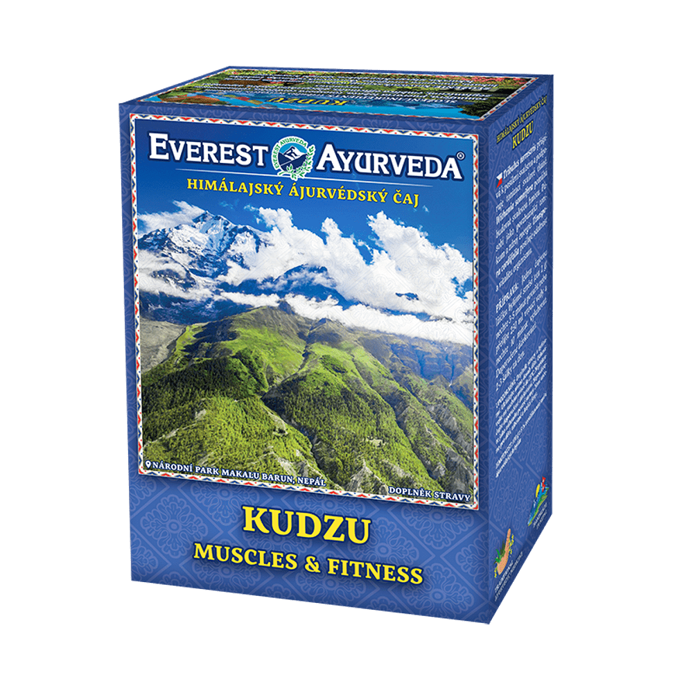 EVEREST AYURVEDA Kudzu posílení svalstva a fitness  sypaný čaj 100 g