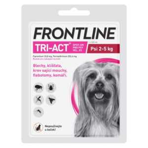 FRONTLINE Tri-Act Spot-on pro psy XS 0