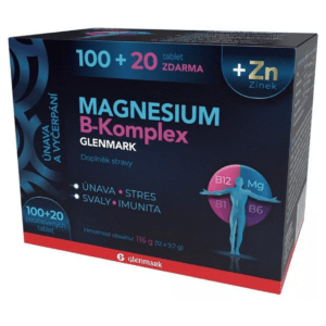 GLENMARK Magnesium B-komplex 100 + 20 tablet