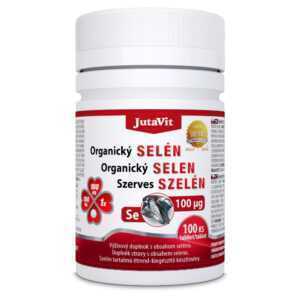 JUTAVIT Organický selen 100 μg 100 tablet