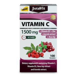 JUTAVIT Vitamin C 1500 mg s vitaminem D3 400IU