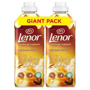 LENOR Vanilla Orchid & Golden Amber Aviváž 2 x 1200 ml 96 Praní