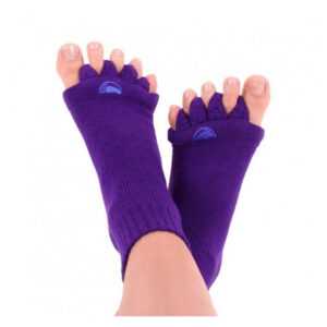 HAPPY FEET Adjustační ponožky purple velikost S