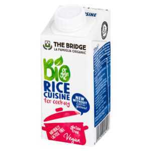 THE BRIDGE Rýžová alternativa smetany na vaření 200 ml BIO