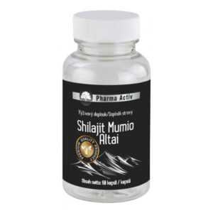 PHARMA ACTIV Shilajit Mumio Altai 60 kapslí