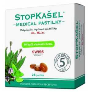 DR. WEISS Stopkašel Medical pastilky 24 pastilek