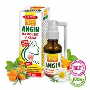 TEREZIA FreeAngin sprej na bolest v krku 25 ml