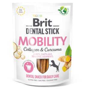 BRIT Dental Stick Mobility with Curcuma & Collagen 7 kusů