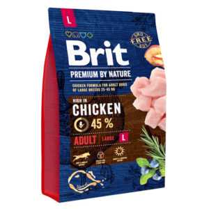 BRIT Premium by Nature Adult L granule pro psy 1 ks