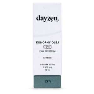 DAYZEN Full spectrum CBD konopný olej 15% 10 ml