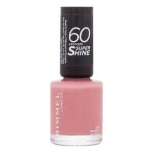 RIMMEL LONDON 60 Seconds lak na nehty Super Shine 235 Preppy In Pink 8 ml