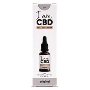 I AM CBD Full Spectrum CBD konopný olej 5% original 10 ml