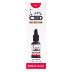 I AM CBD Full Spectrum CBD olej 15% s melounovou příchutí 10 ml