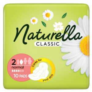 NATURELLA Classic Normal s vůní heřmánku Hygienické Vložky 10 ks