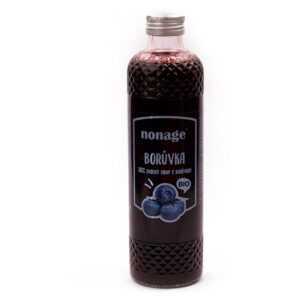 NONAGE Borůvkový ovocný sirup 250 ml BIO