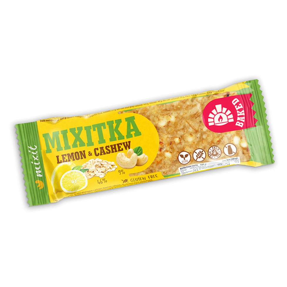 MIXIT Mixitka pečená  kešu a citron bez lepku 60 gramů