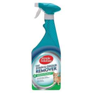 SIMPLE SOLUTION Stain & Odor Remover Odstraňovač skvrn a pachu pro kočky 750 ml