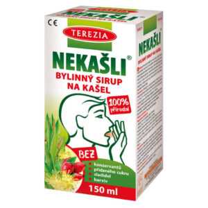 TEREZIA Nekašli 100 % přírodní bylinný sirup 150 ml