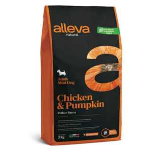 ALLEVA Natural Adult Mini Chicken&Pumpkin granule pro psy 2 kg