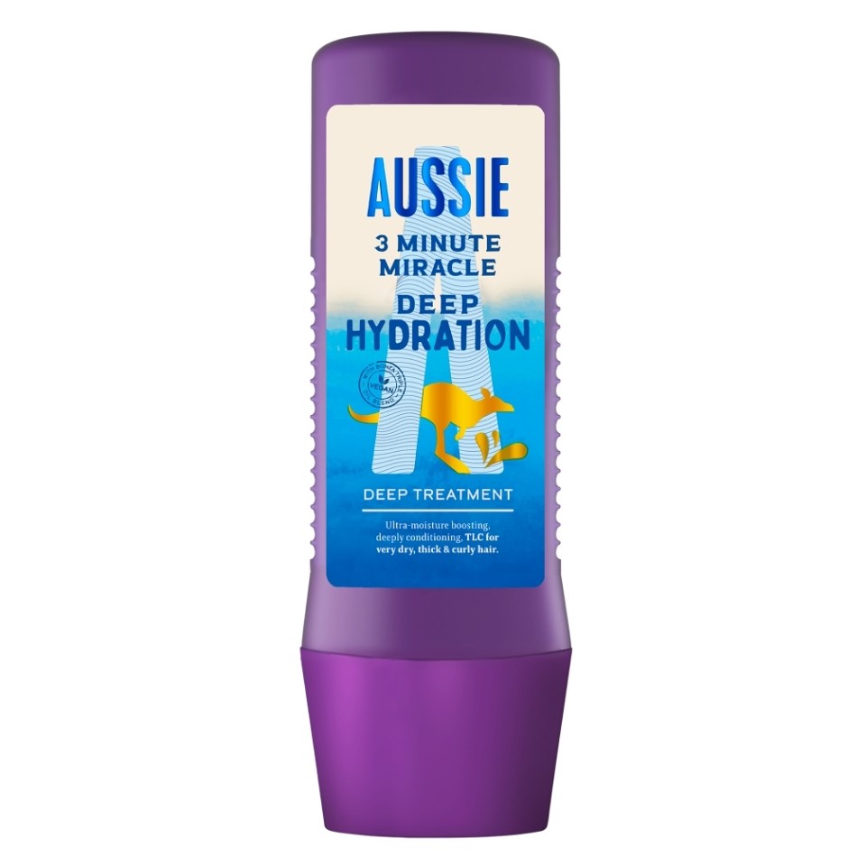 AUSSIE Deep Hydra 3 Minute Miracle Péče o suché vlasy 225 ml