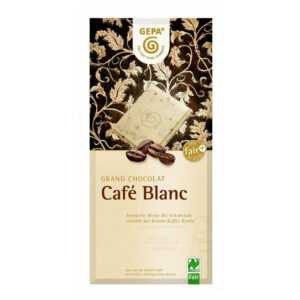 GEPA Bílá čokoláda s kávou BIO 100 g