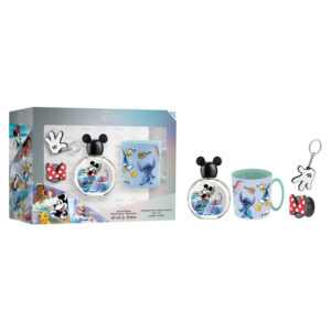 EP LINE Disney 100 dárkový set EDT 100 ml + sklenička + klíčenka + doplněk na mobil