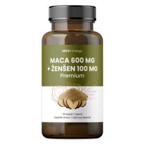 MOVIT ENERGY Maca 600 mg + ženšen 100 mg 90 kapslí