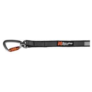 NON-STOP Dogwear Move leash vodítko pro psy černá 1 ks