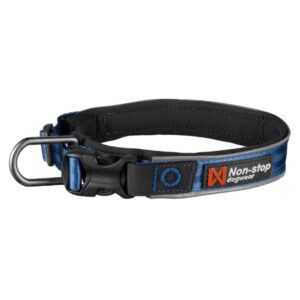 NON-STOP Dogwear Roam obojek pro psy modrý 1 ks