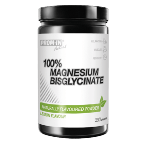 PROM-IN 100% MAGNESIUM BISGLYCINATE 390 g s příchutí citrón