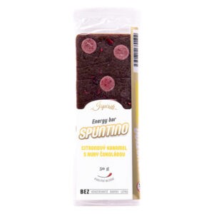 SPUNTINO Tyčinka citronový karamel s ruby čokoládou 50 g