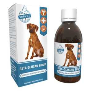 TOPVET Beta-glucan sirup pro psy 200ml