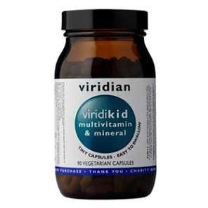 VIRIDIAN Nutrition viridikid multivitamin 90 kapslí