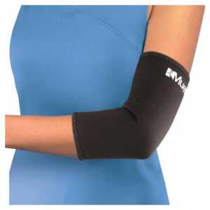 MUELLER Elbow sleeve neoprene blend bandáž na loket velikost L