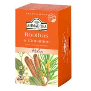 AHMAD TEA Rooibos a skořice 20x1