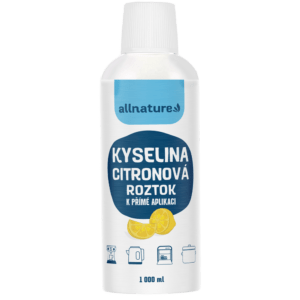 ALLNATURE Kyselina citronová roztok 1000 ml