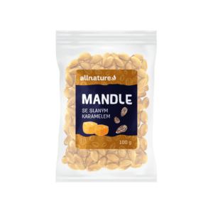 ALLNATURE Mandle slaný karamel 100 g