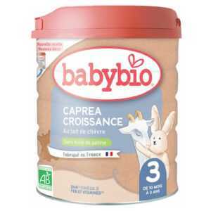 BABYBIO Caprea 3 Pokračovací plnotučné kozí kojenecké mléko od 10 měsíce do 3 let BIO 800 g