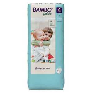 BAMBO Nature 4 Dětské pleny 7-14 kg 48 ks